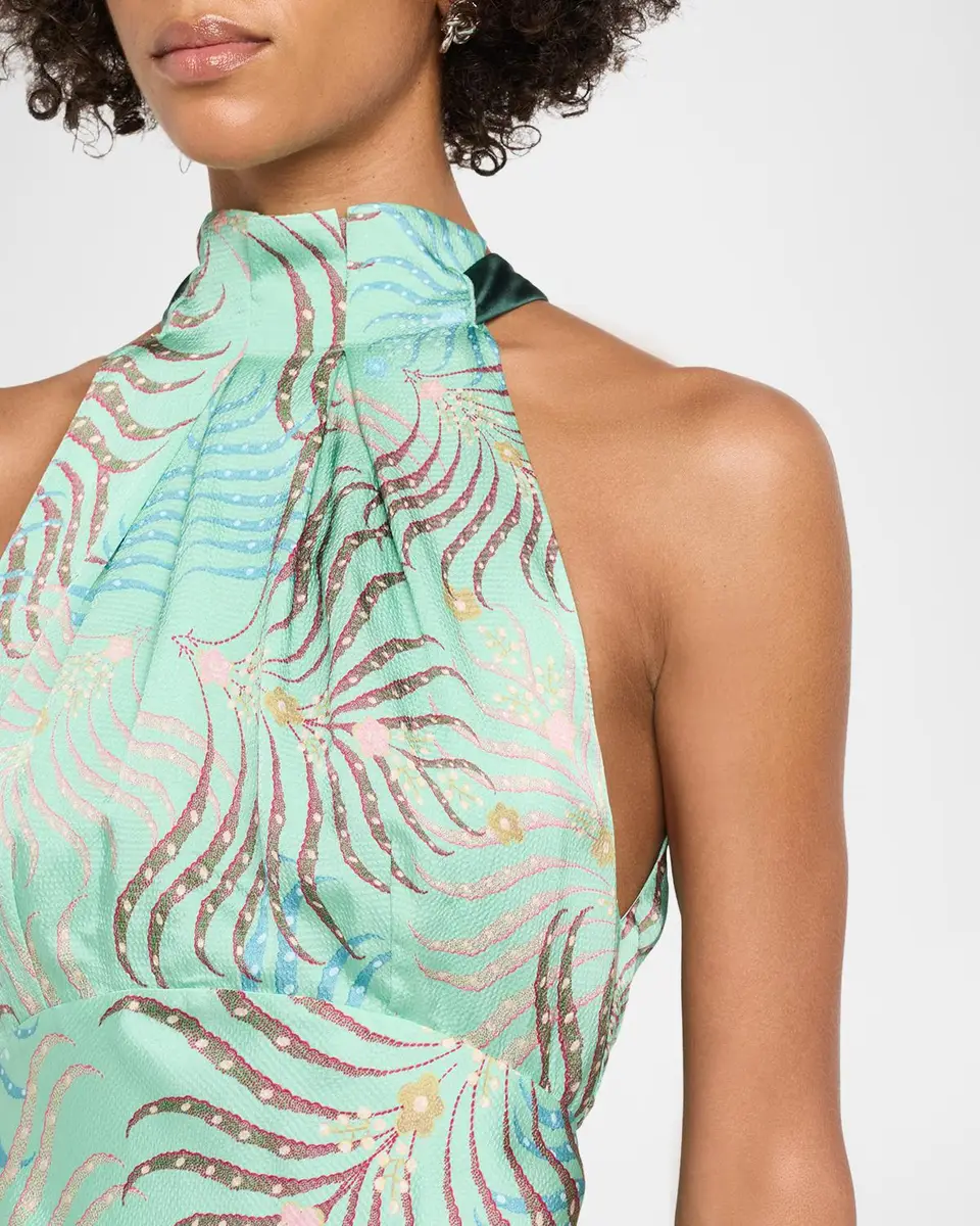 Saloni Michelle High-Neck Gown | Thumbnail 5 Saloni Michelle High-Neck Gown | Thumbnail 5