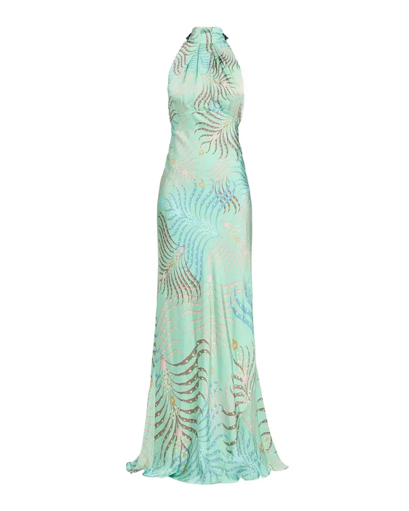 Michelle High-Neck Gown Michelle High-Neck Gown