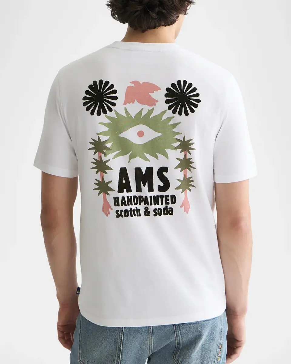 Scotch & Soda Men's Logo Graphic T-Shirt | Thumbnail 3 Scotch & Soda Men's Logo Graphic T-Shirt | Thumbnail 3