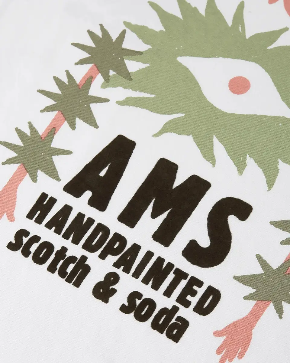 Scotch & Soda Men's Logo Graphic T-Shirt | Thumbnail 6 Scotch & Soda Men's Logo Graphic T-Shirt | Thumbnail 6