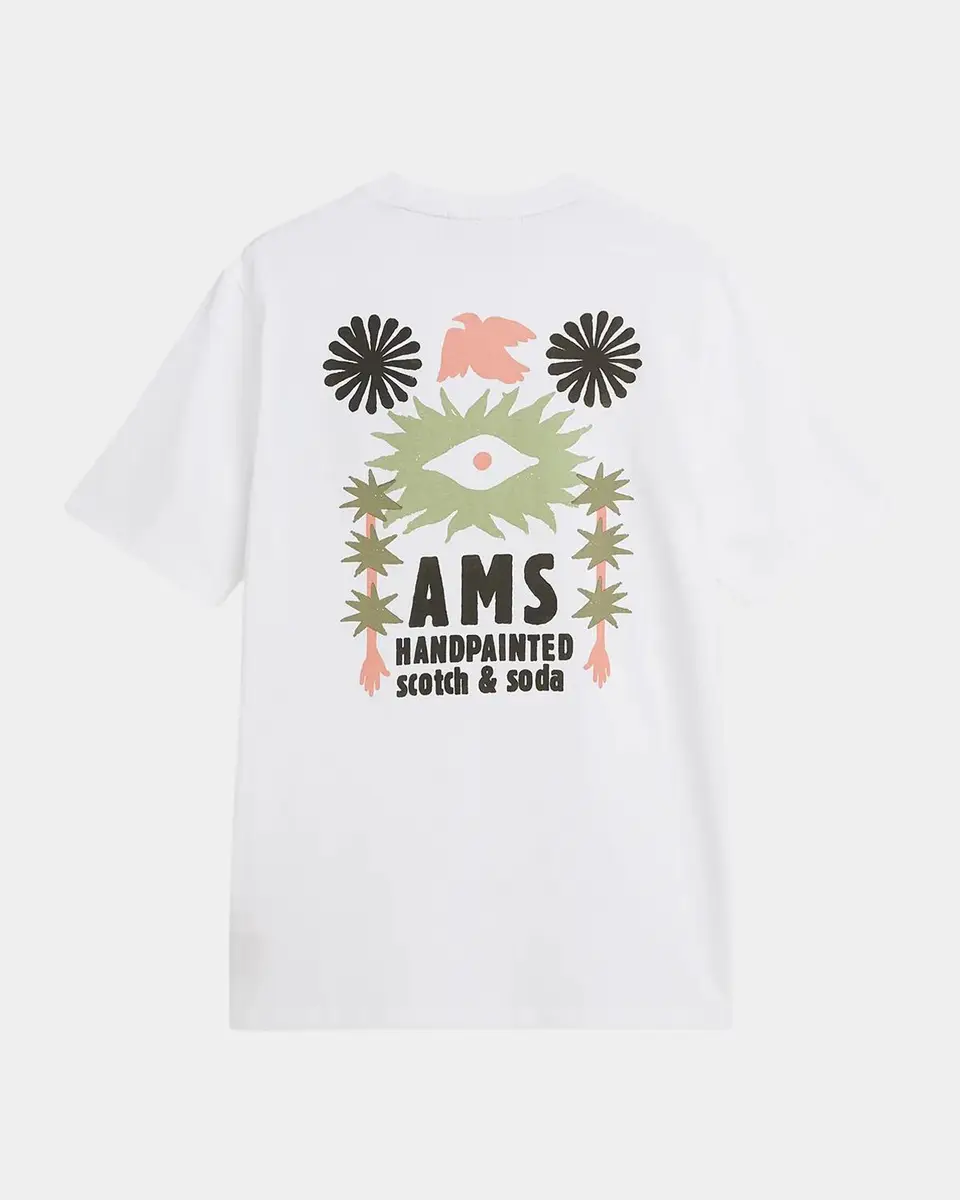 Scotch & Soda Men's Logo Graphic T-Shirt | Thumbnail 7 Scotch & Soda Men's Logo Graphic T-Shirt | Thumbnail 7