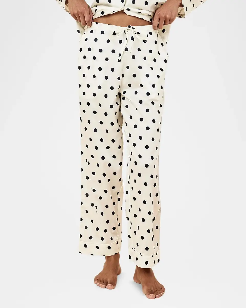 Papinelle Polka Dot Cotton Sateen Pajama Set | Thumbnail 7 Papinelle Polka Dot Cotton Sateen Pajama Set | Thumbnail 7