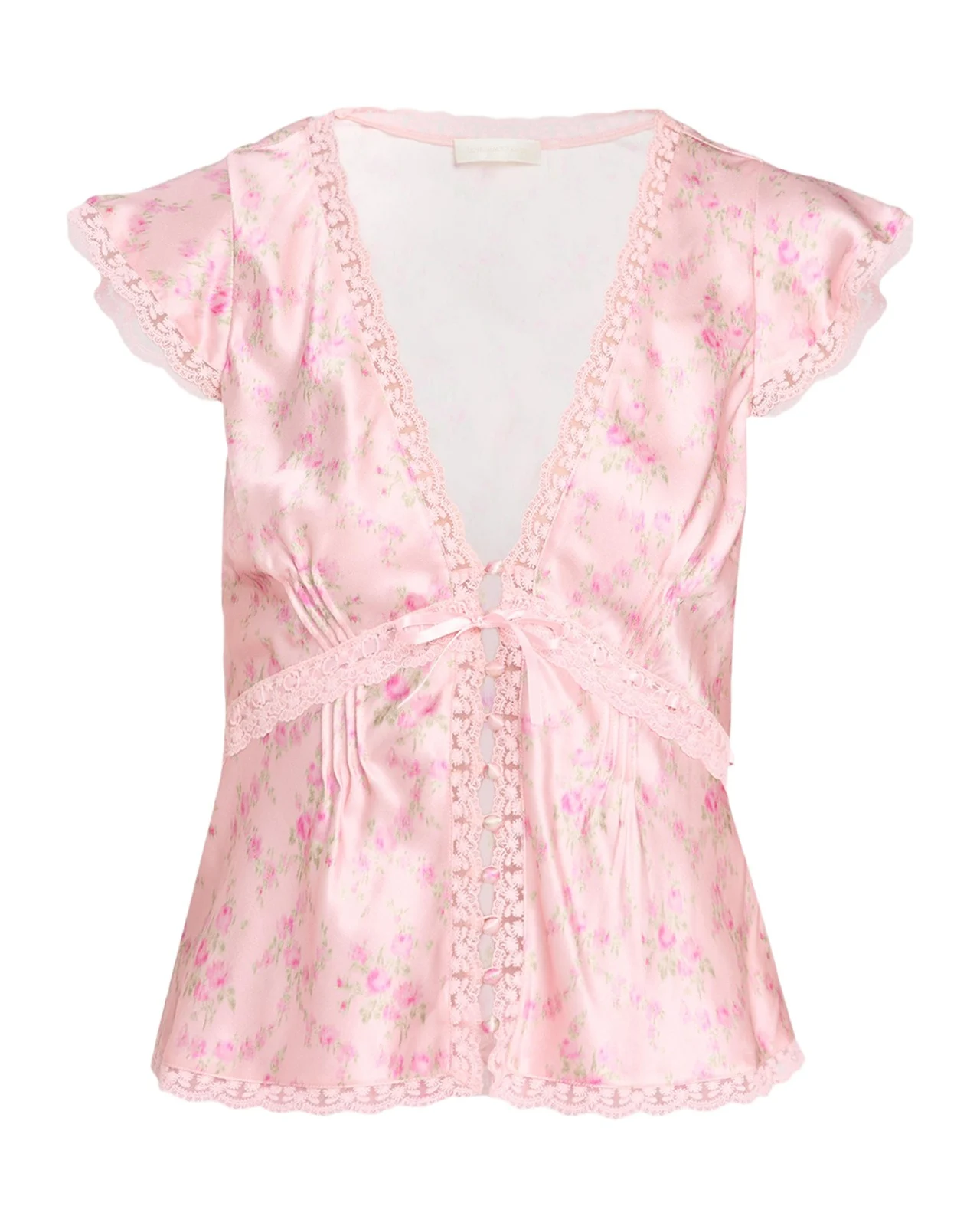 Amara Floral Silk Blouse Amara Floral Silk Blouse