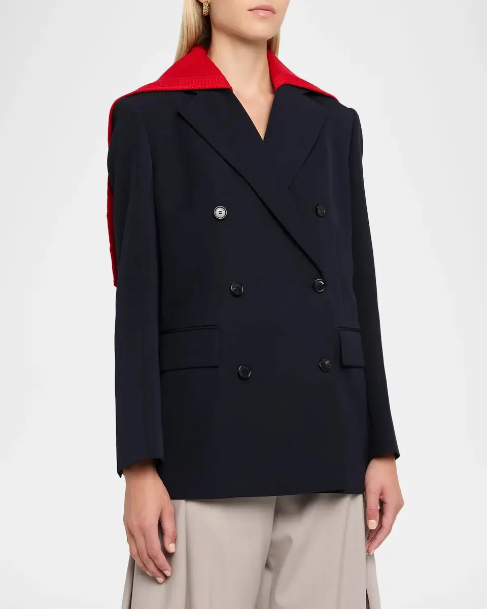 Loewe Detachable Sailor Panel Double-Breasted Jacket | Thumbnail 4