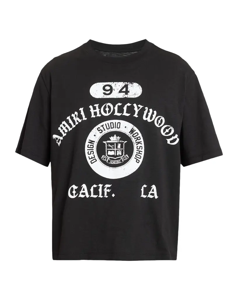 AMIRI Men's Collegiate Cotton T-Shirt