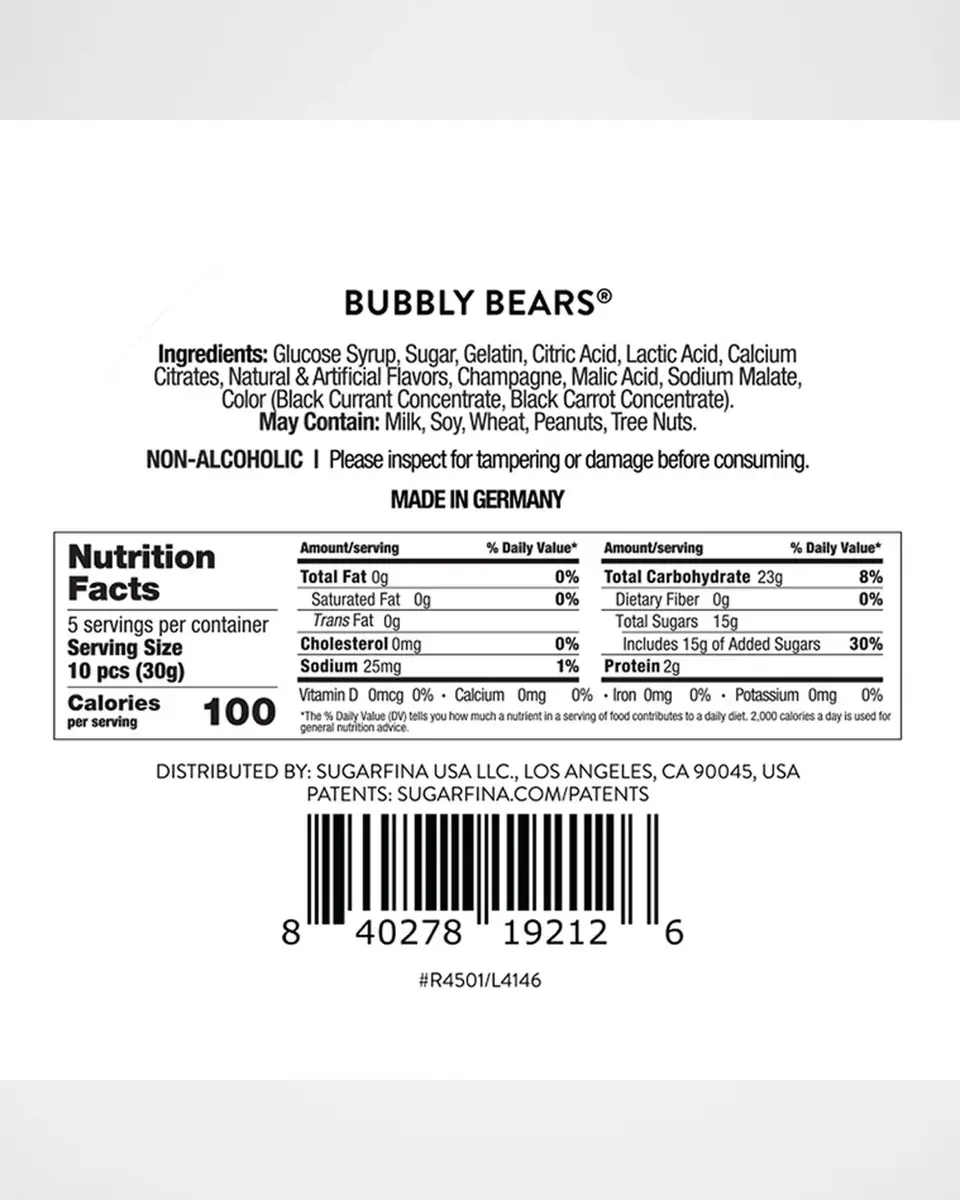Sugarfina Bubbly Bears Celebration Bottle | Thumbnail 3 Sugarfina Bubbly Bears Celebration Bottle | Thumbnail 3