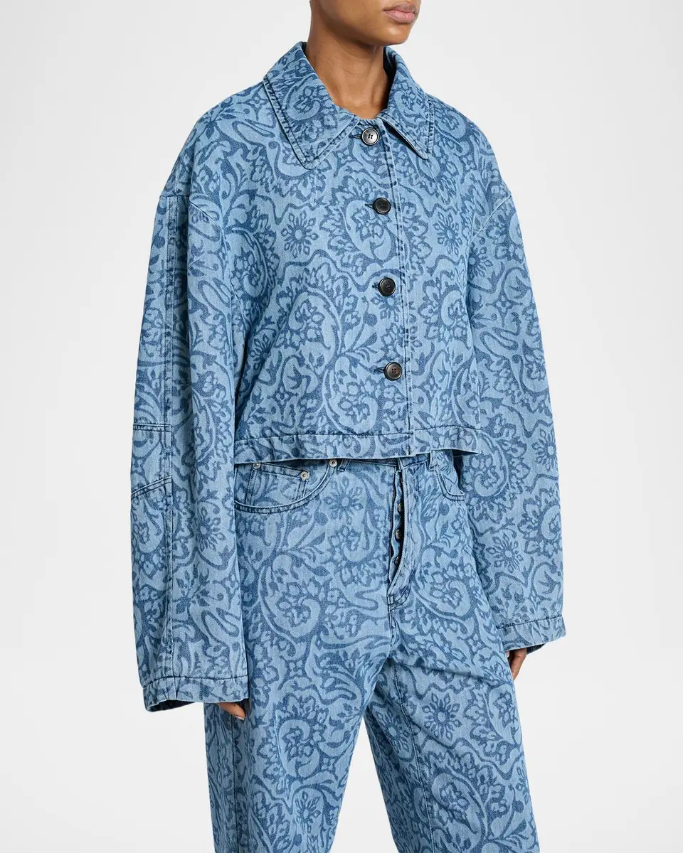 Dries Van Noten Vondero Denim Jacket | Thumbnail 4 Dries Van Noten Vondero Denim Jacket | Thumbnail 4