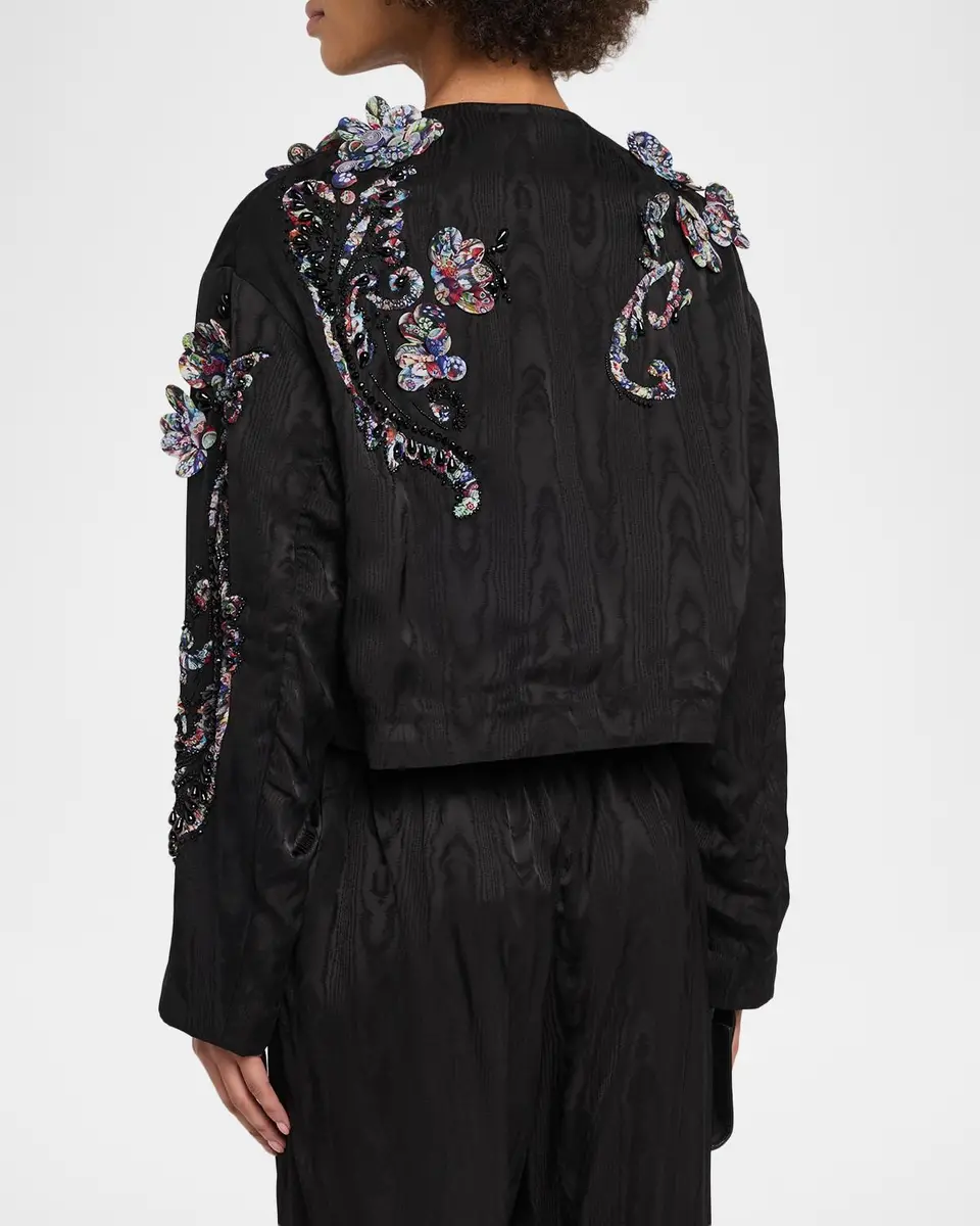 Dries Van Noten Vonda Bis Embellished Jacket | Thumbnail 3