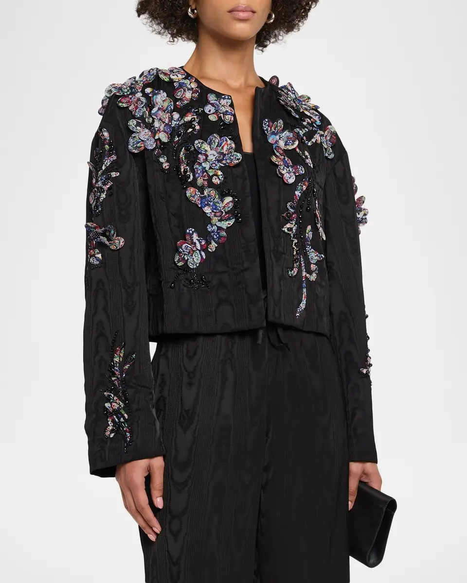 Dries Van Noten Vonda Bis Embellished Jacket | Thumbnail 4