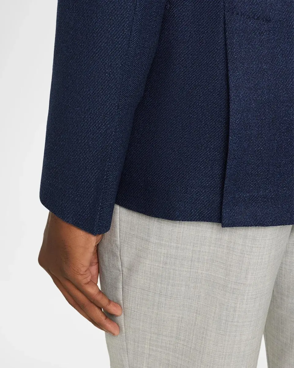 Brunello Cucinelli Men's Wool Flap Pocket Single-Breasted Suit Jacket | Thumbnail 8 Brunello Cucinelli Men's Wool Flap Pocket Single-Breasted Suit Jacket | Thumbnail 8