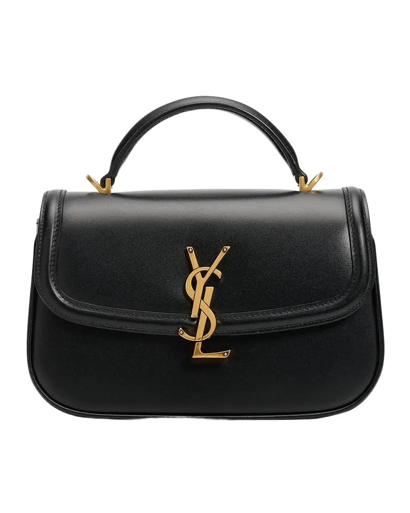Solferino Mini YSL Leather Top-Handle Bag Solferino Mini YSL Leather Top-Handle Bag