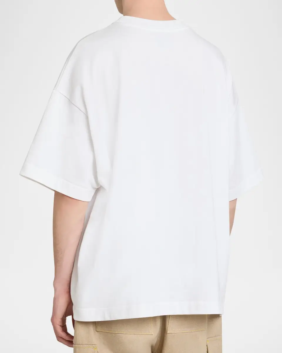Casablanca Men's Casa Racing Graphic Oversized T-Shirt | Thumbnail 3