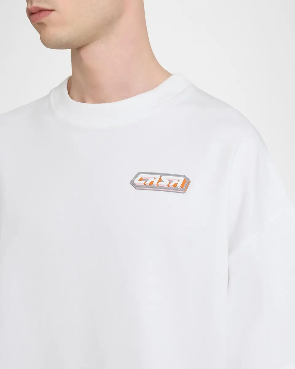 Casablanca Men's Casa Racing Graphic Oversized T-Shirt | Thumbnail 5
