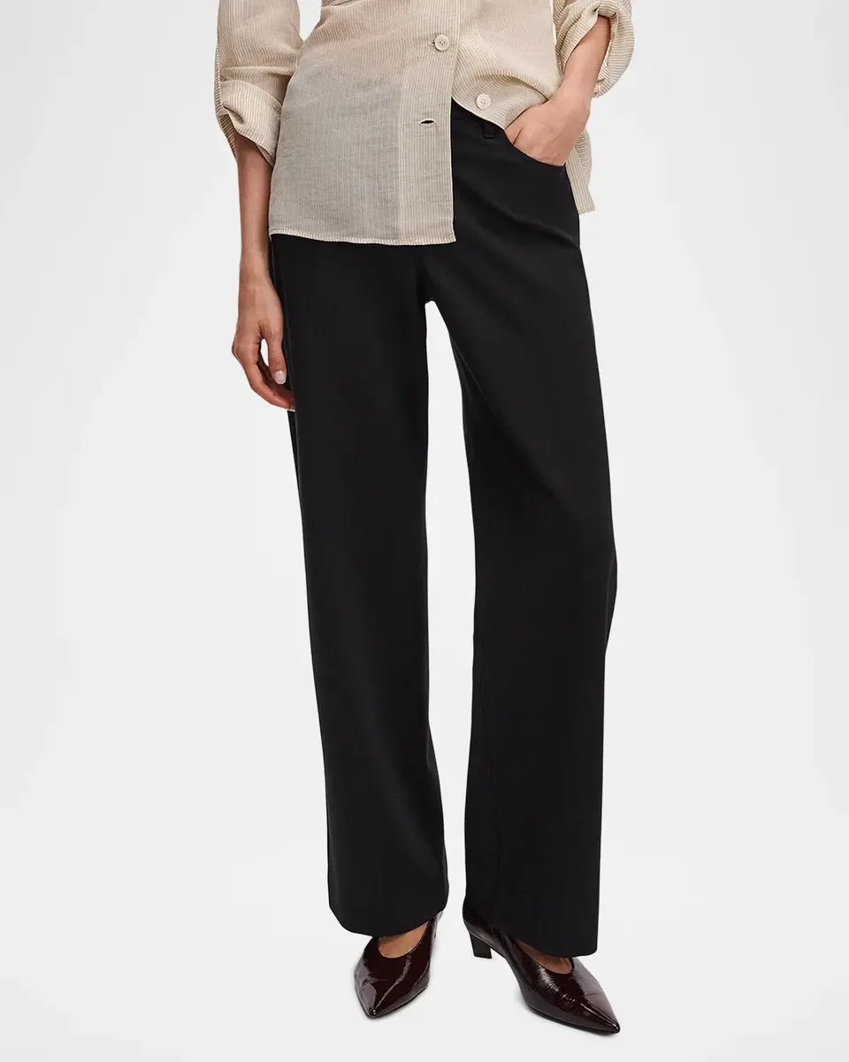 rag & bone Cam Ponte Wide-Leg Pants | Thumbnail 4 rag & bone Cam Ponte Wide-Leg Pants | Thumbnail 4