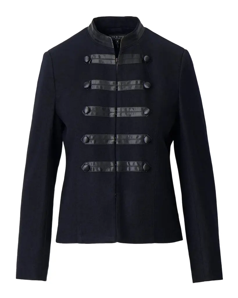 rag & bone Mercer Regalia Wool Blazer