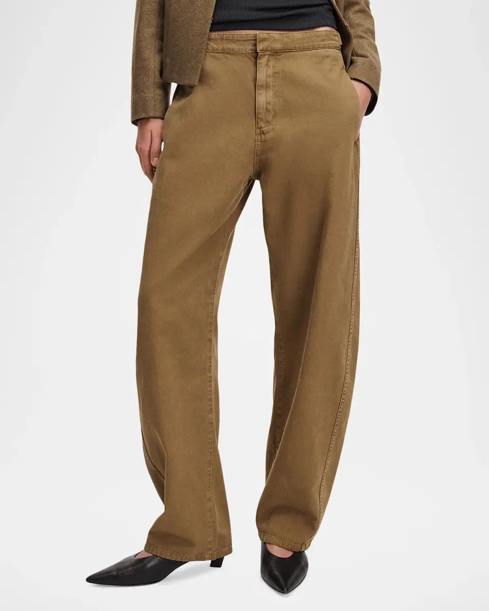 rag & bone Vito Cotton Barrel-Leg Pants | Thumbnail 4
