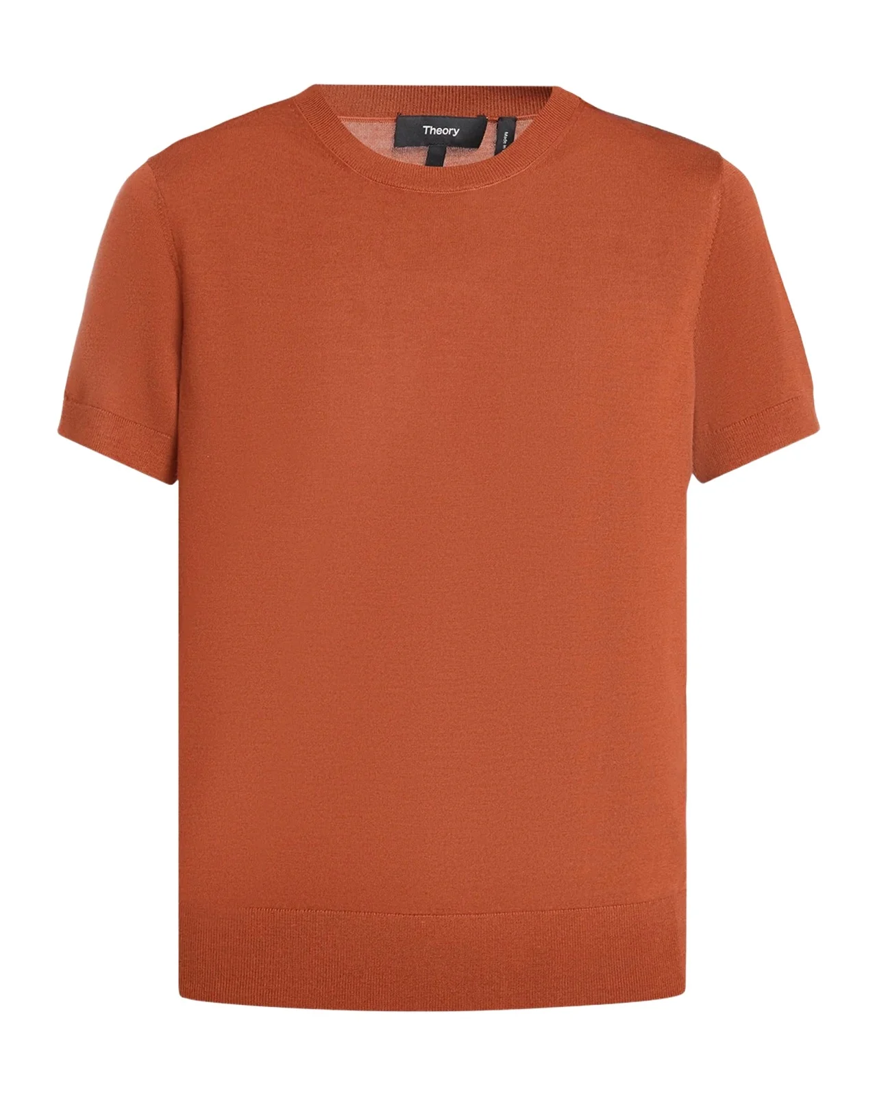 Regal Merino Wool Short-Sleeve Crew T-Shirt