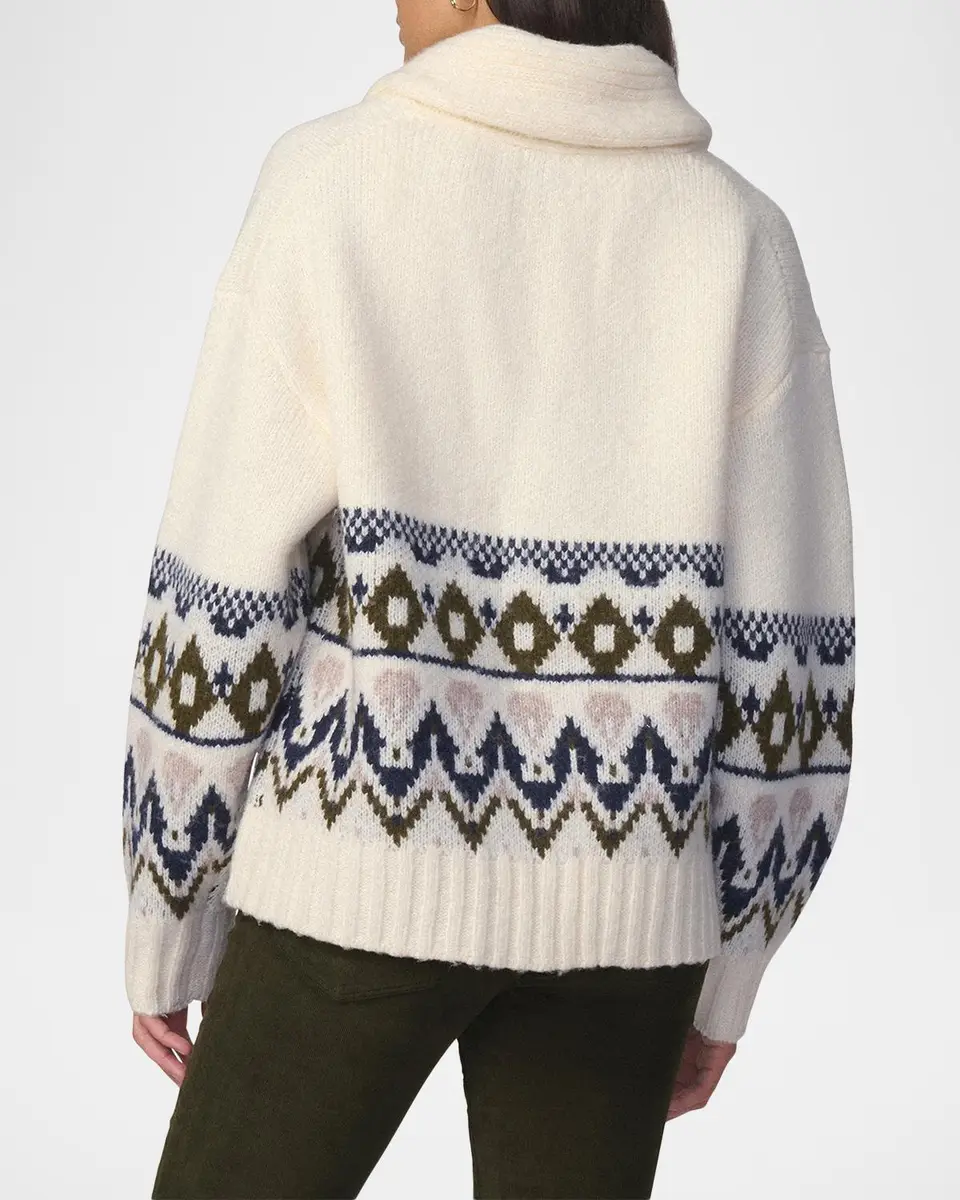 Joe's Jeans The Inga Fair Isle Cardigan | Thumbnail 3 Joe's Jeans The Inga Fair Isle Cardigan | Thumbnail 3