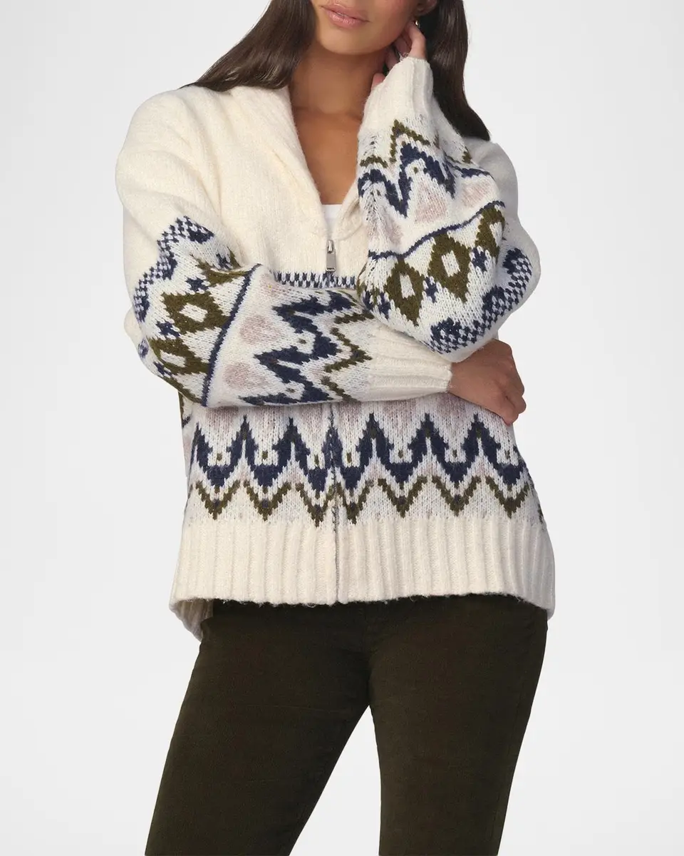 Joe's Jeans The Inga Fair Isle Cardigan | Thumbnail 4 Joe's Jeans The Inga Fair Isle Cardigan | Thumbnail 4