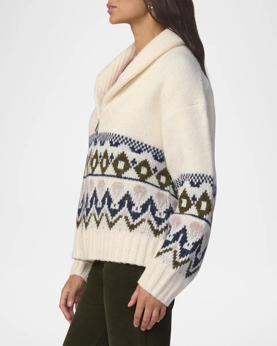 Joe's Jeans The Inga Fair Isle Cardigan | Thumbnail 6 Joe's Jeans The Inga Fair Isle Cardigan | Thumbnail 6