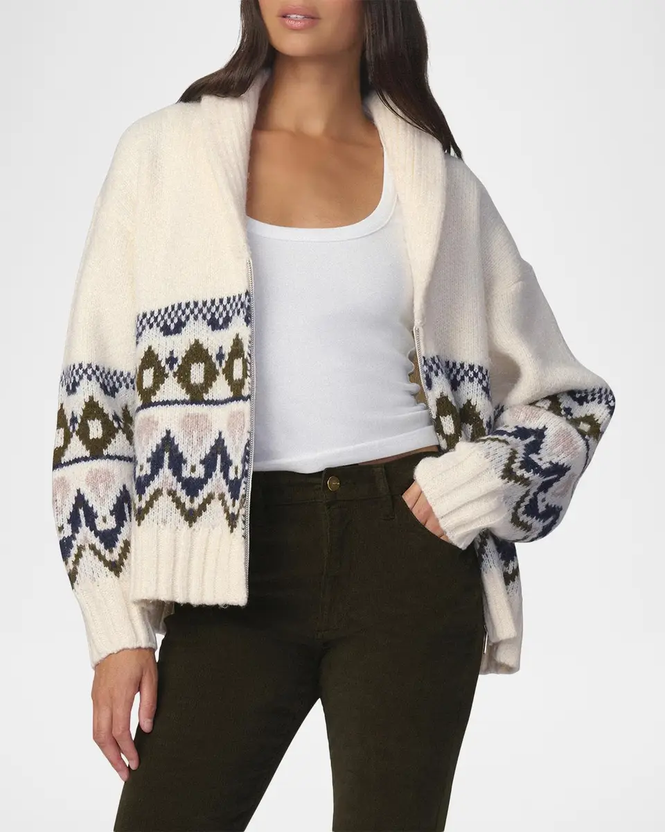 Joe's Jeans The Inga Fair Isle Cardigan | Thumbnail 7 Joe's Jeans The Inga Fair Isle Cardigan | Thumbnail 7