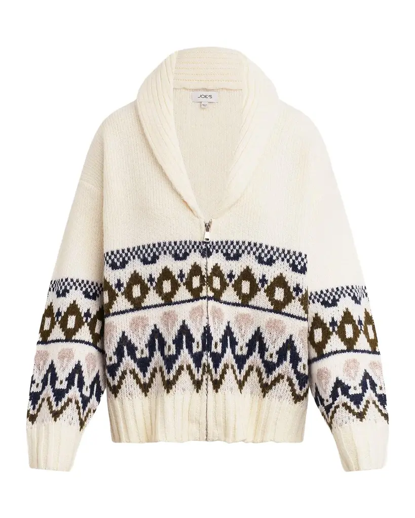 The Inga Fair Isle Cardigan The Inga Fair Isle Cardigan