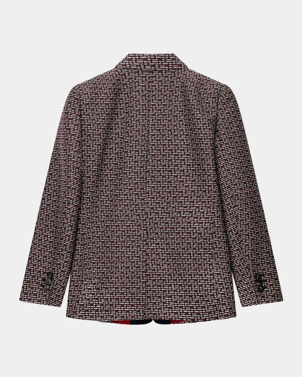 Emporio Armani Crest Patch Tweed Blazer | Thumbnail 3 Emporio Armani Crest Patch Tweed Blazer | Thumbnail 3
