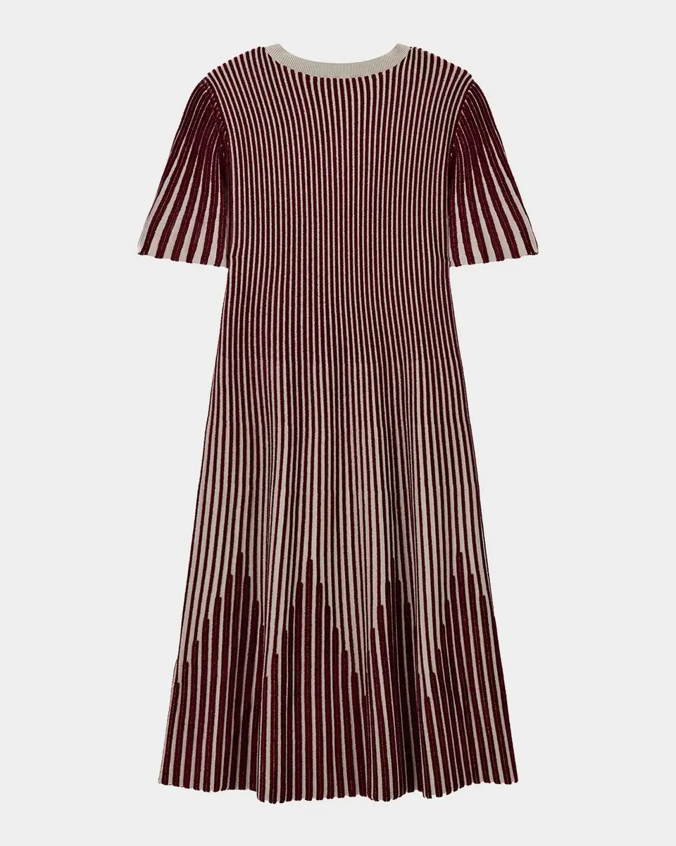 Emporio Armani Striped A-Line Dress | Thumbnail 2 Emporio Armani Striped A-Line Dress | Thumbnail 2