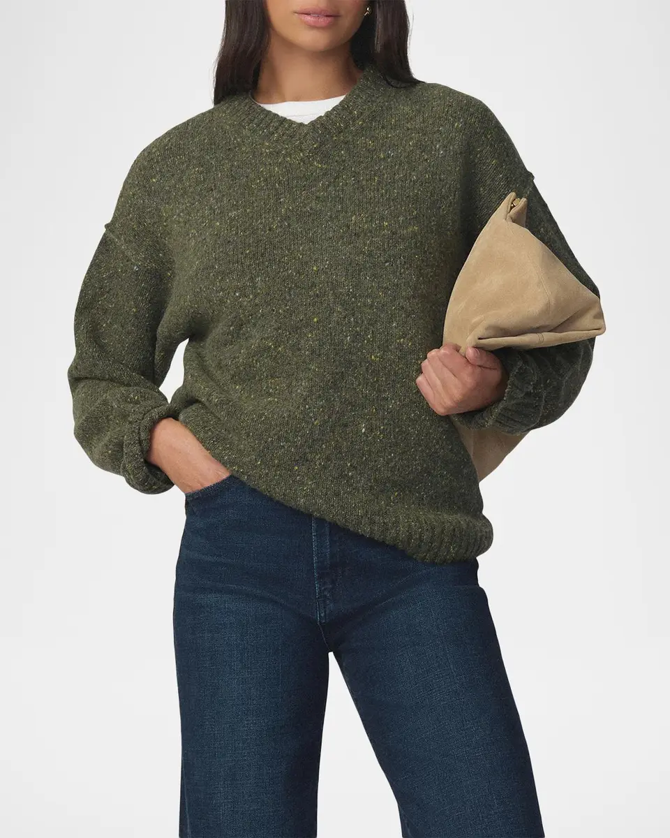 Joe's Jeans The V-Neck Sweater | Thumbnail 4 Joe's Jeans The V-Neck Sweater | Thumbnail 4