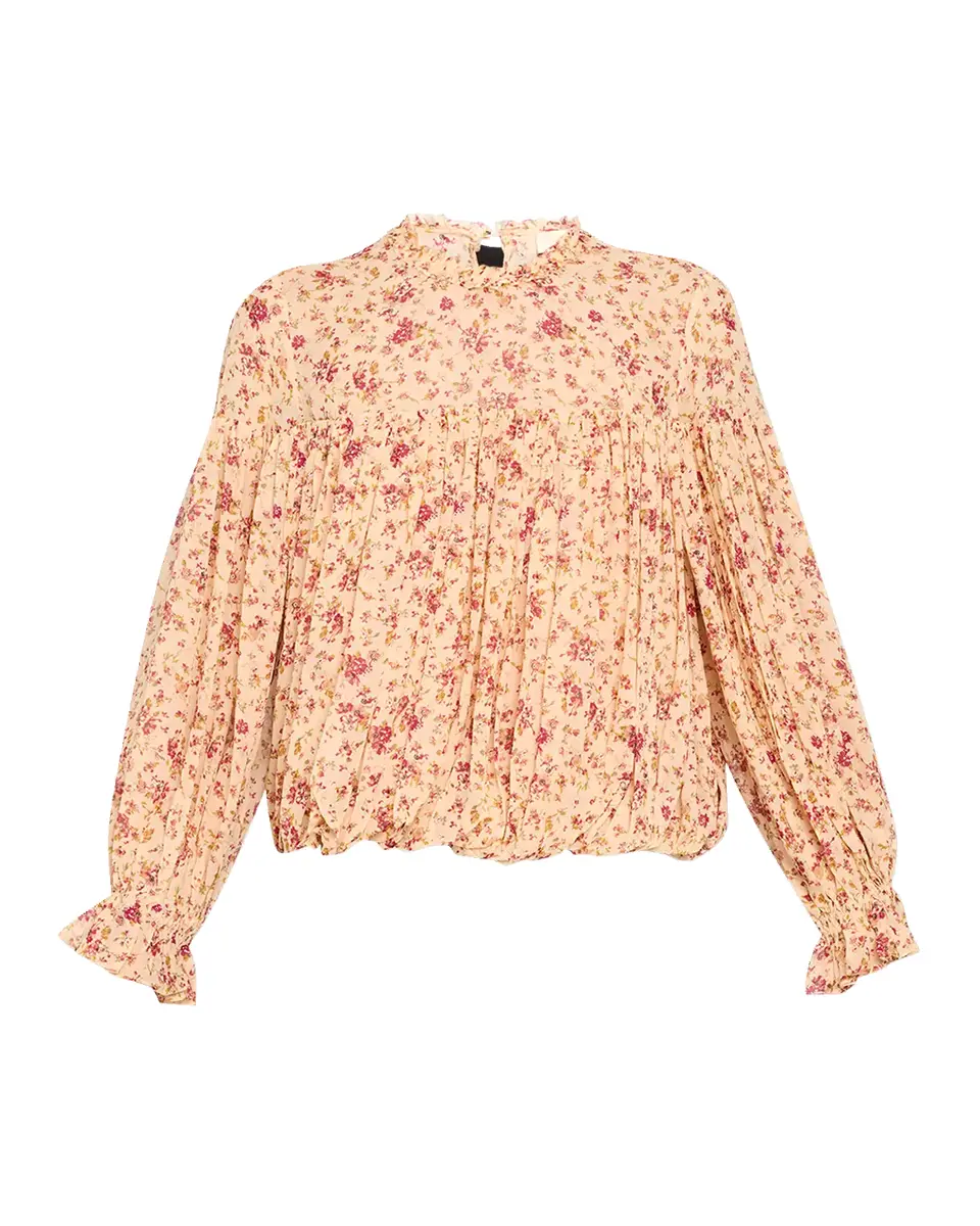 Ulla Johnson Pearl Silk Chiffon Blouse | Thumbnail 5 Ulla Johnson Pearl Silk Chiffon Blouse | Thumbnail 5