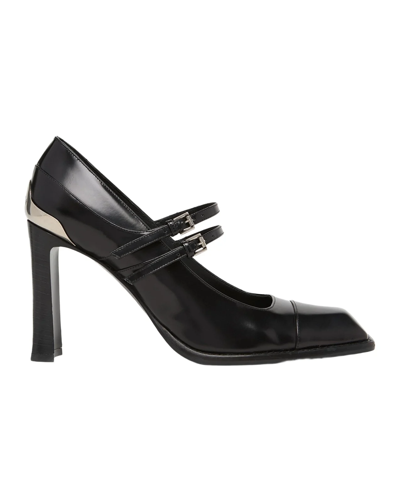 95mm Niko Leather Mary Jane Pumps 95mm Niko Leather Mary Jane Pumps