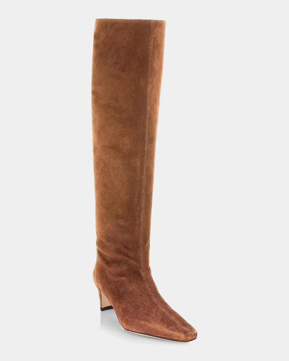Staud Wally Suede Knee-High Boots | Thumbnail 6 Staud Wally Suede Knee-High Boots | Thumbnail 6