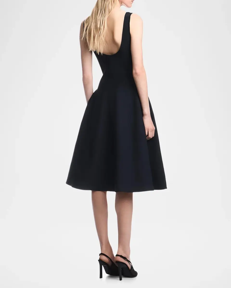 Emporio Armani A-Line Knee-Length Dress | Thumbnail 3
