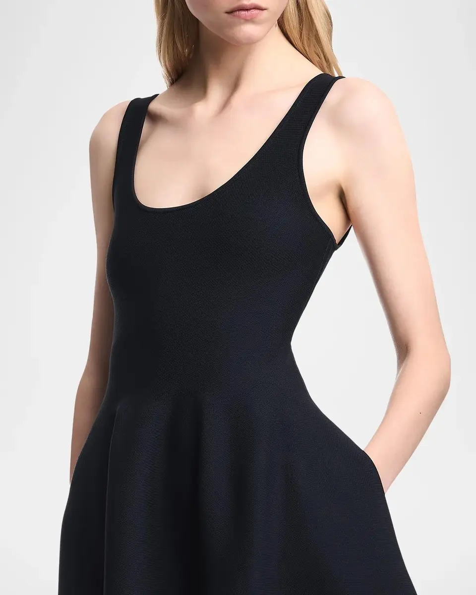 Emporio Armani A-Line Knee-Length Dress | Thumbnail 4