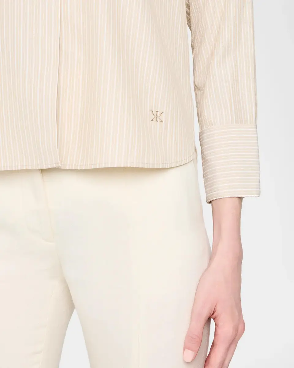 Kobi Halperin Alexie Striped Button-Front Blouse | Thumbnail 5