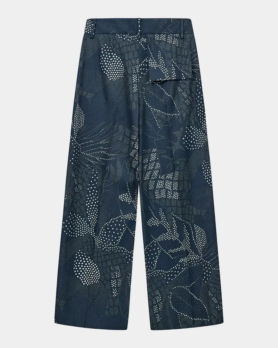 Emporio Armani Abstract-Print Wide-leg Trousers | Thumbnail 3 Emporio Armani Abstract-Print Wide-leg Trousers | Thumbnail 3