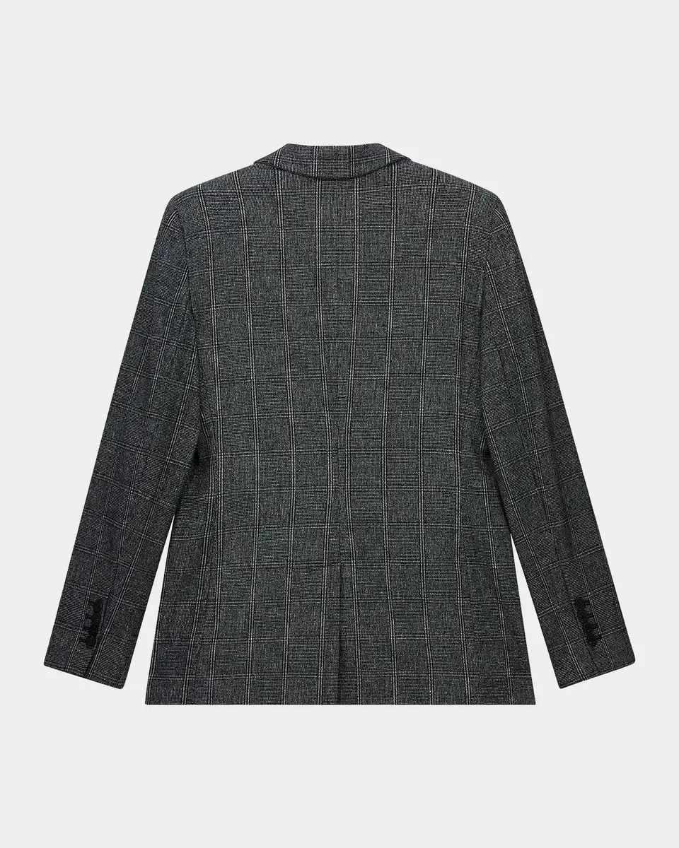 Emporio Armani Plaid Notch-Lapel Jacket | Thumbnail 3 Emporio Armani Plaid Notch-Lapel Jacket | Thumbnail 3