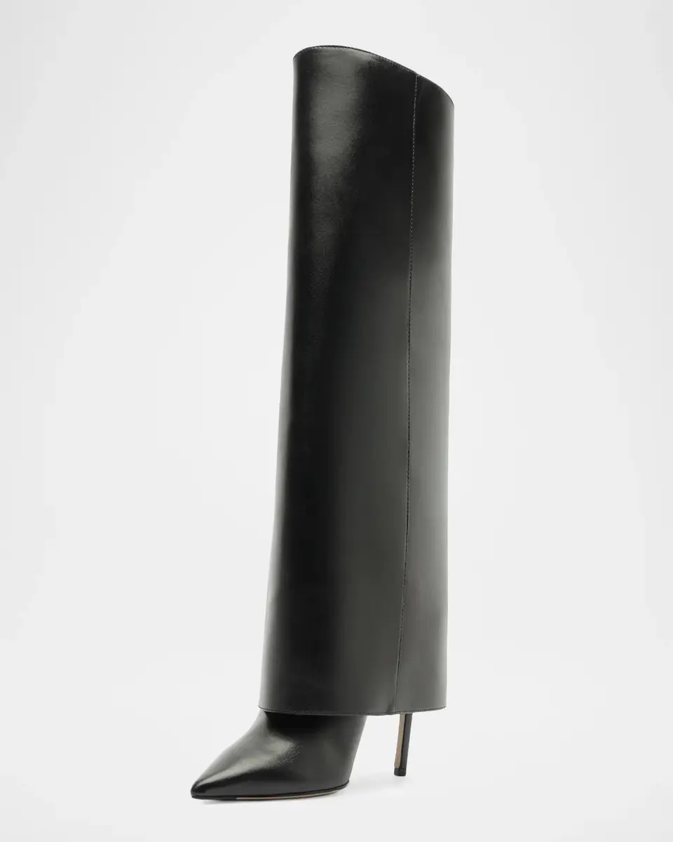 Alexandre Birman 100mm Holly Leather Knee-High Boots | Thumbnail 6 Alexandre Birman 100mm Holly Leather Knee-High Boots | Thumbnail 6