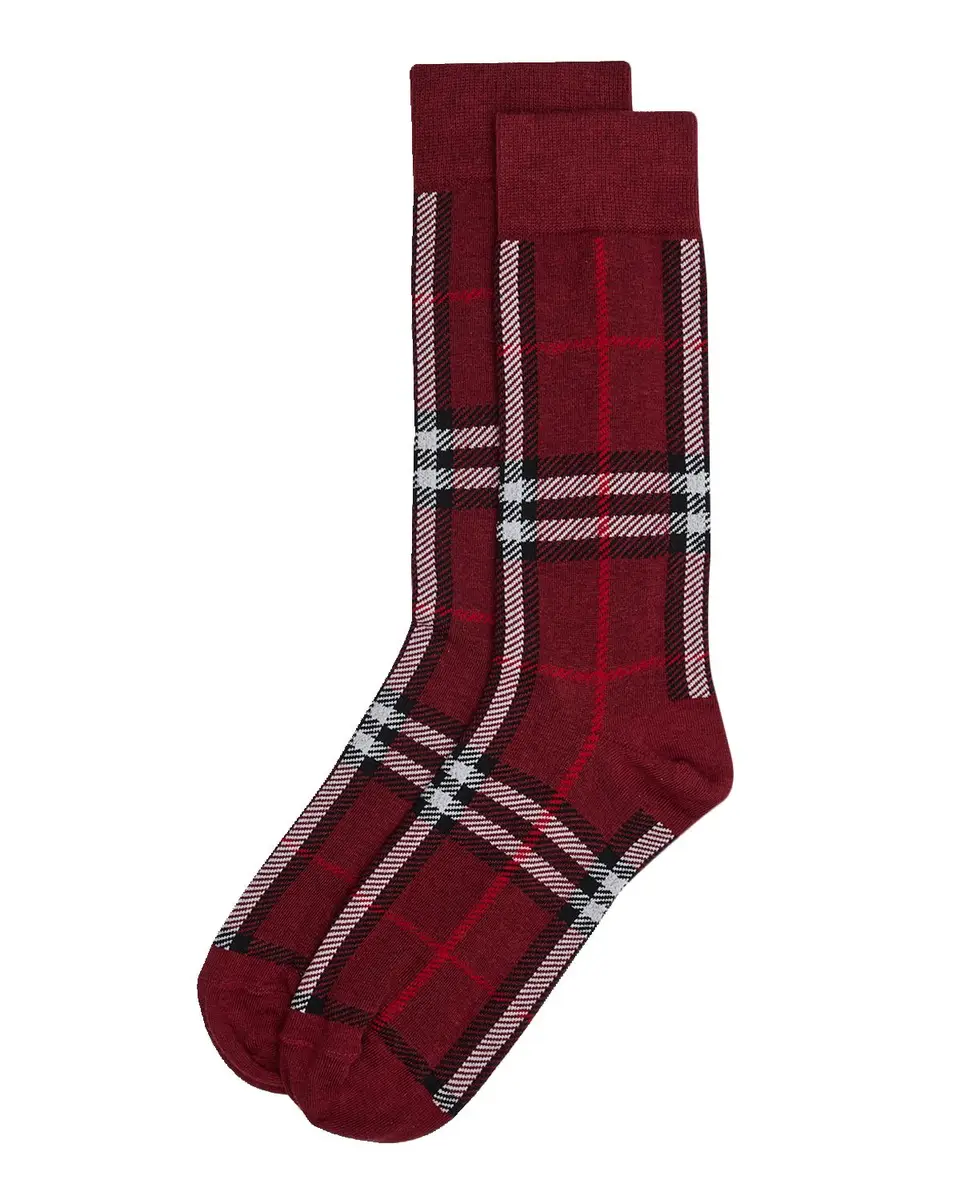 Burberry Men's Check Crew Socks | Thumbnail 3 Burberry Men's Check Crew Socks | Thumbnail 3