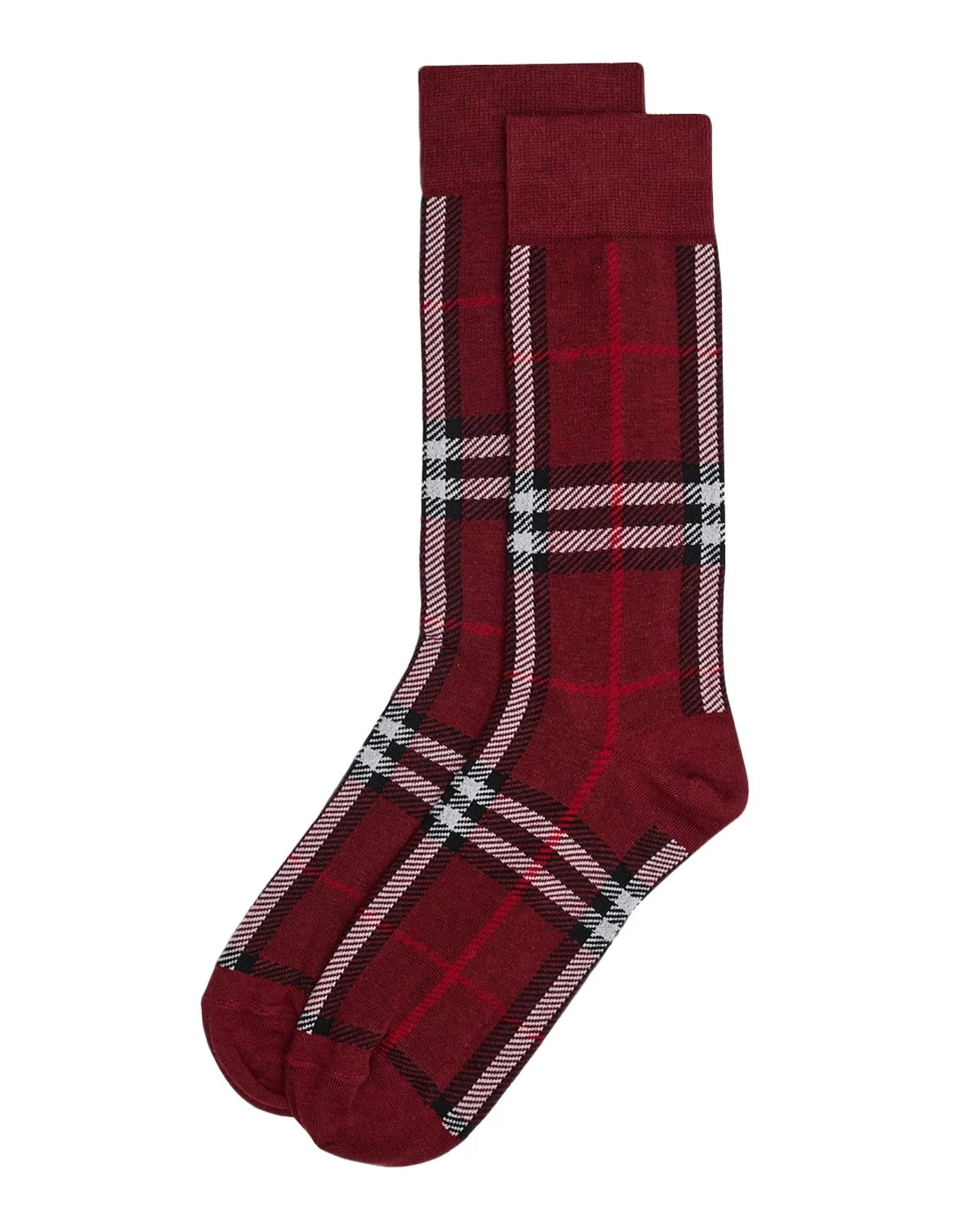 Men's Check Crew Socks