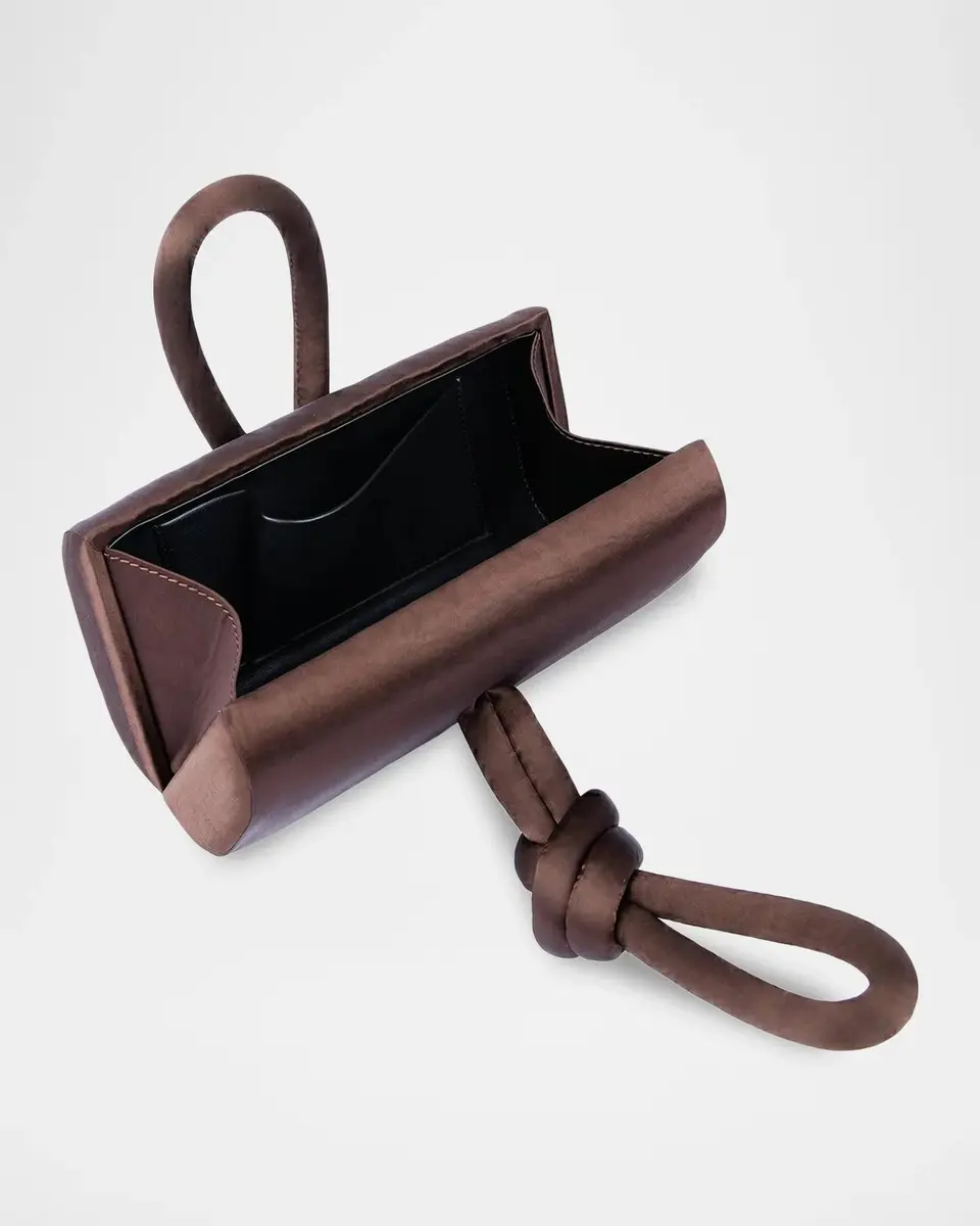 Ahikoza The Amina Satin Clutch | Thumbnail 3 Ahikoza The Amina Satin Clutch | Thumbnail 3