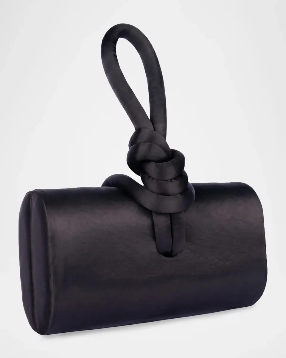 Ahikoza The Amina Satin Clutch | Thumbnail 5 Ahikoza The Amina Satin Clutch | Thumbnail 5