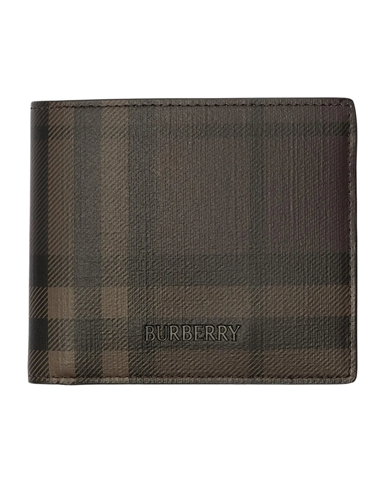 Burberry Men's Check Canvas Bifold Wallet