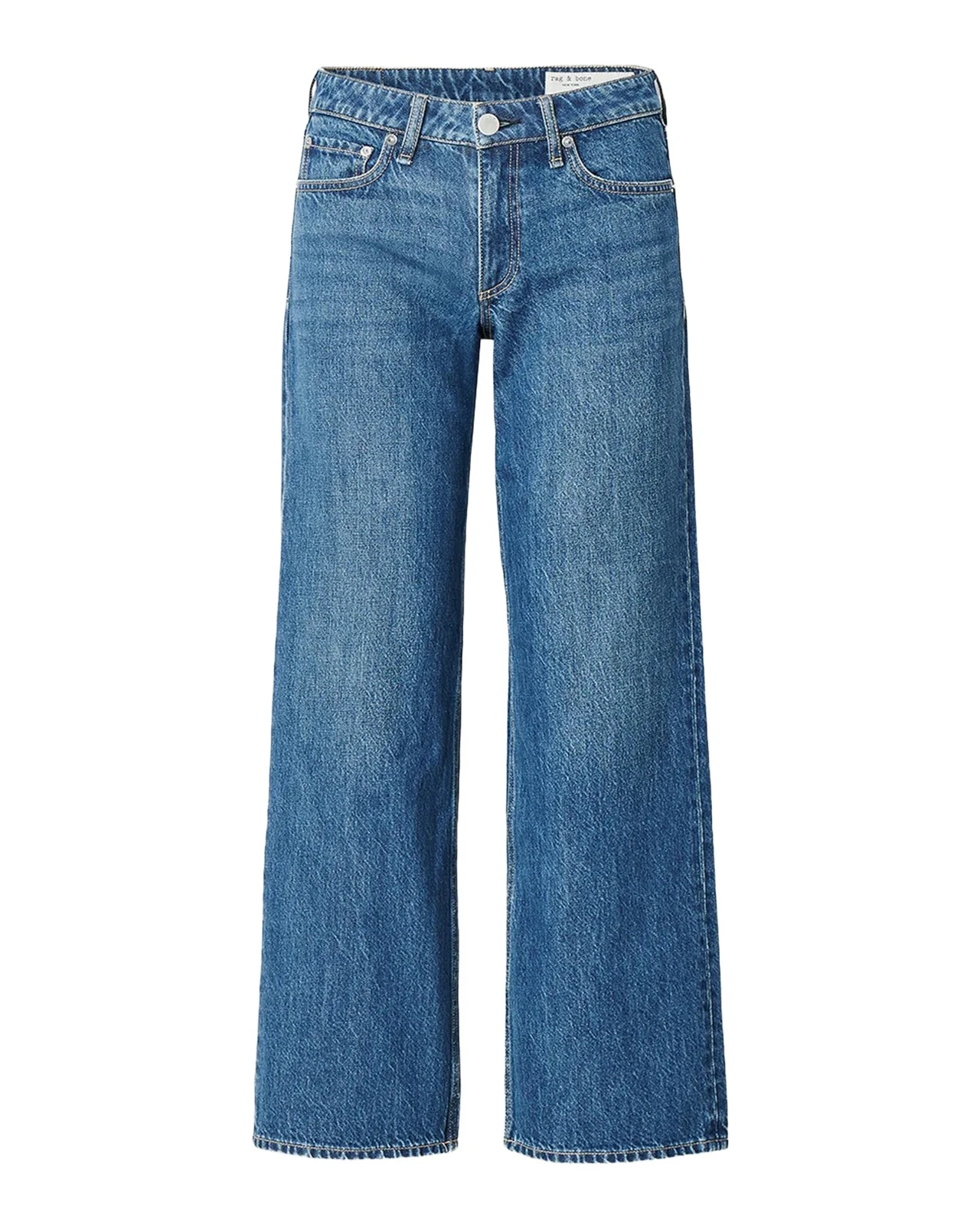Cam Low-Rise Ankle Straight Jeans