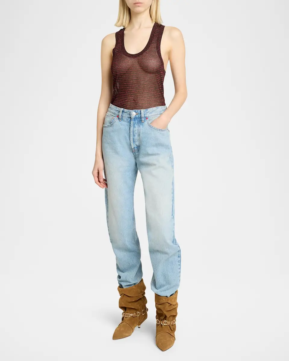 Isabel Marant Edrik Rings 45MM Suede Ankle Boots | Thumbnail 3