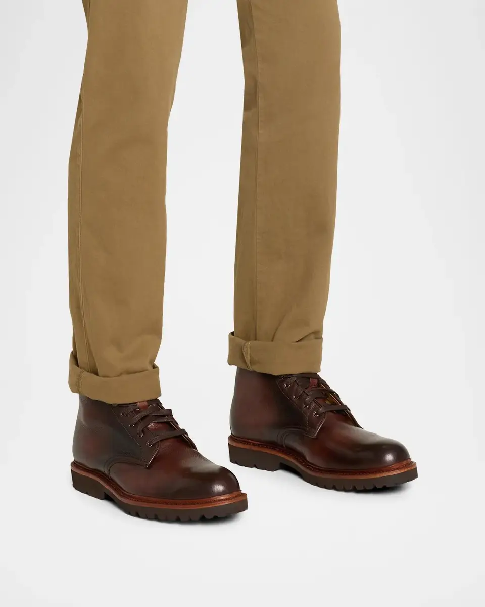 Allen Edmonds Men's Charlton Leather Lace-Up Boots | Thumbnail 2