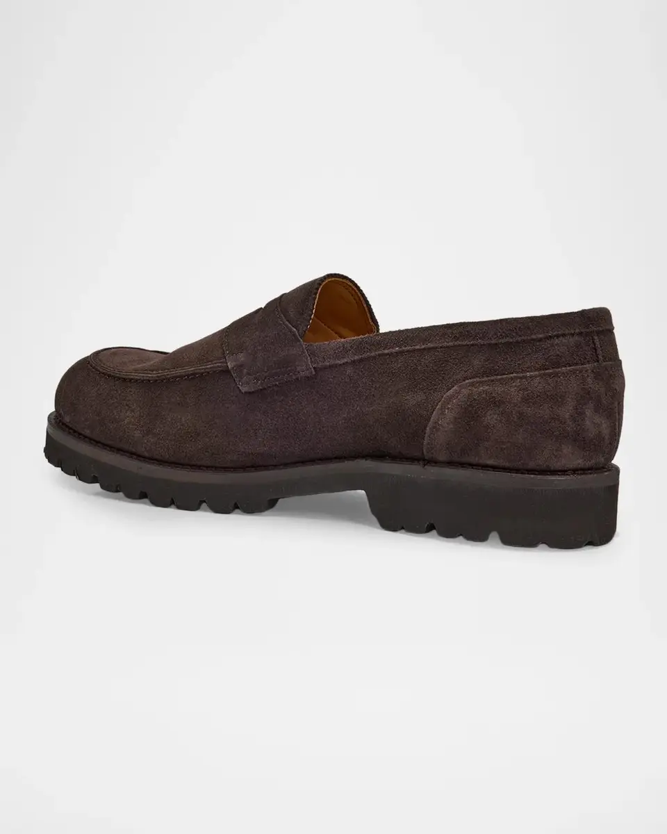 Allen Edmonds Men's Miller Reserve Lug-Sole Penny Loafers | Thumbnail 2 Allen Edmonds Men's Miller Reserve Lug-Sole Penny Loafers | Thumbnail 2