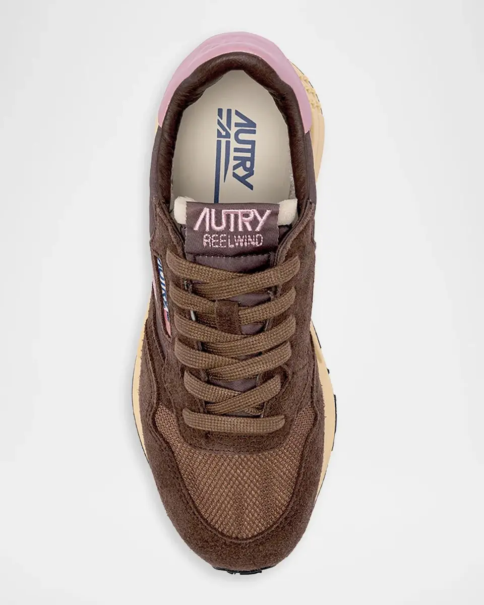 Autry Reelwind Suede Low-Top Sneakers | Thumbnail 4 Autry Reelwind Suede Low-Top Sneakers | Thumbnail 4