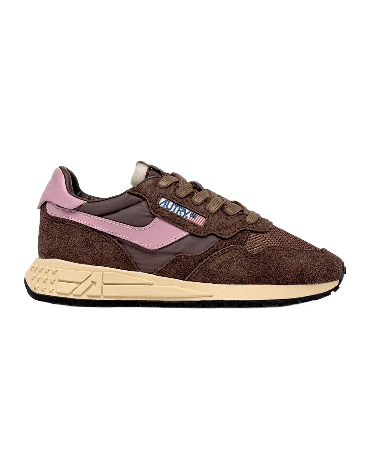 Autry Reelwind Suede Low-Top Sneakers