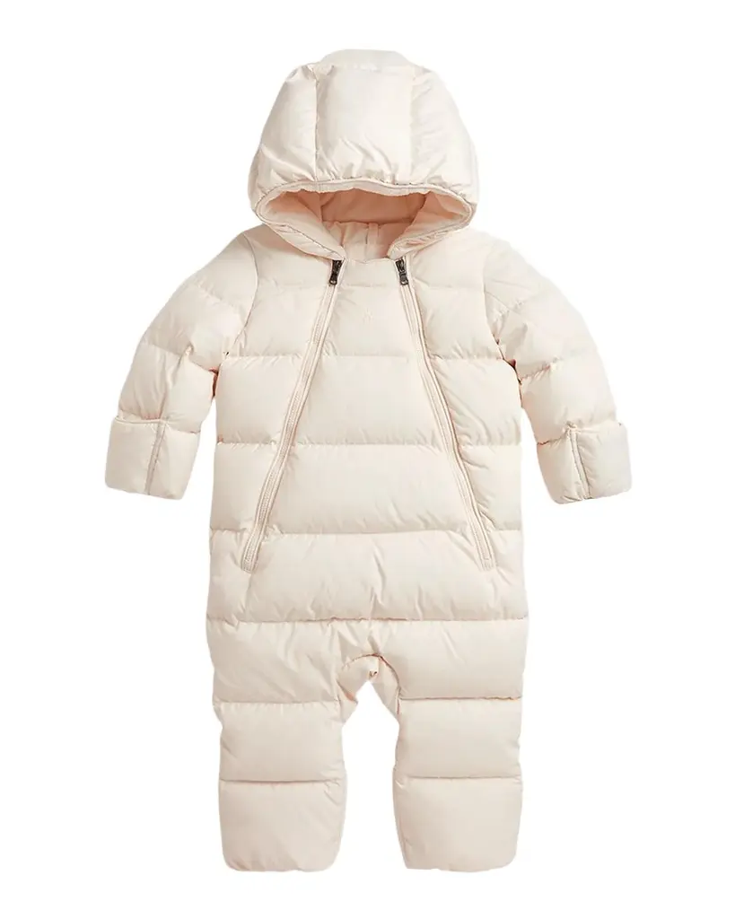Ralph Lauren Baby Down Hooded Bunting | Image 1 Ralph Lauren Baby Down Hooded Bunting | Image 1